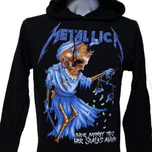 Metallica long-sleeved t-shirt w/hoodie size M
