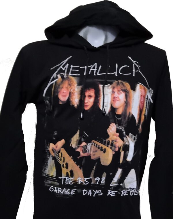 Metallica long-sleeved t-shirt w/hoodie The $5.98 E.P. size M