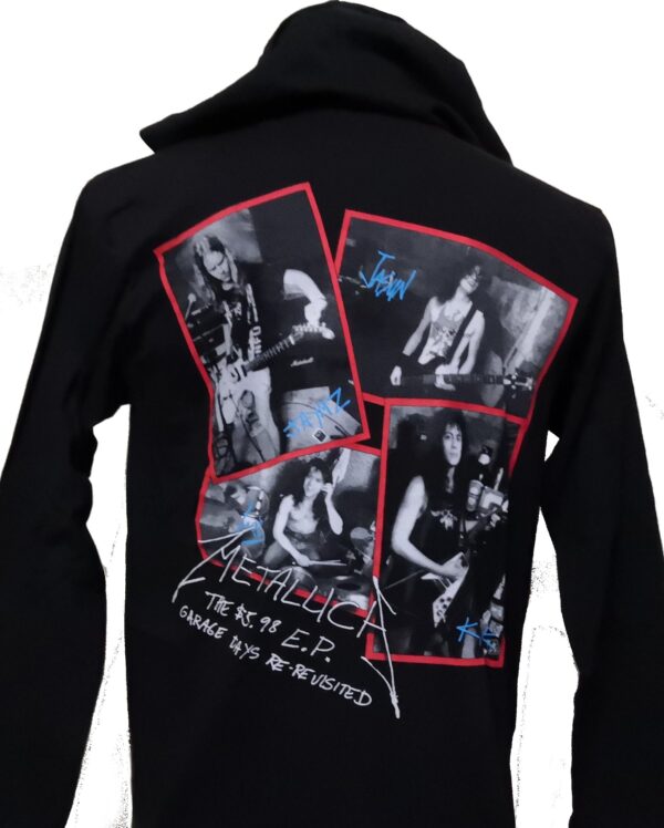 Metallica long-sleeved t-shirt w/hoodie The $5.98 E.P. size M - Image 2