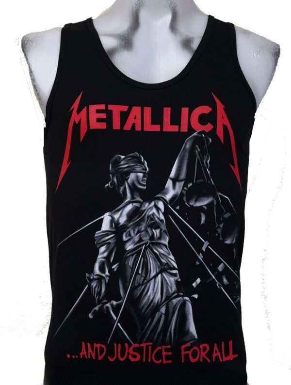 Metallica tank top ...and Justice for All size XL