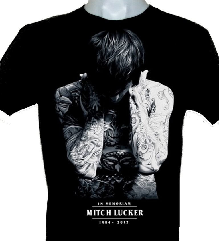 mitch lucker t shirt