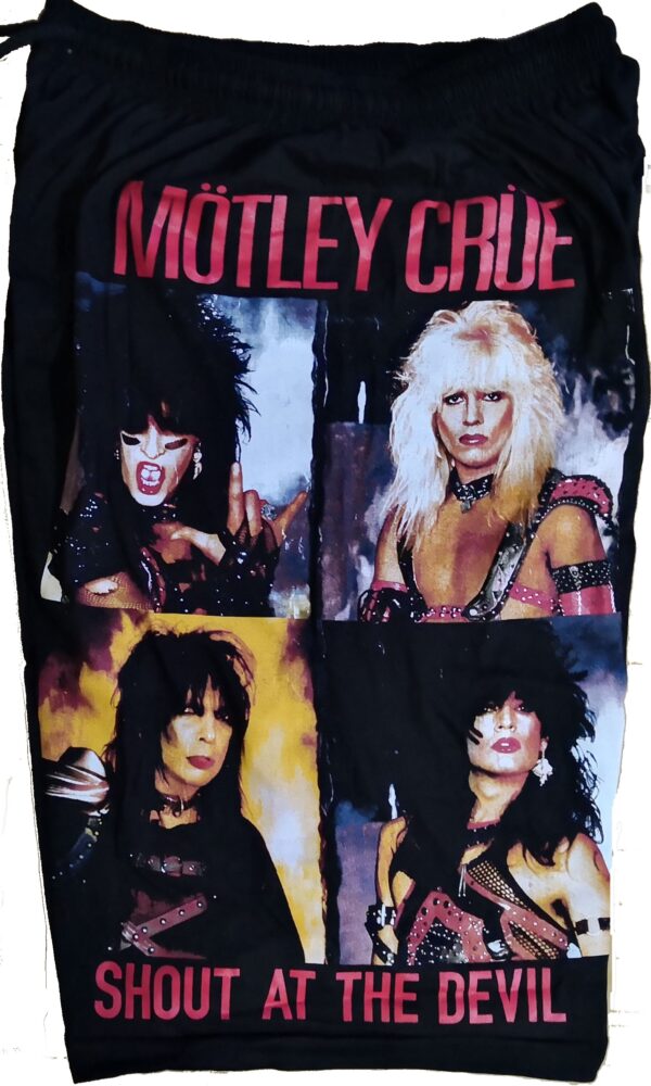 Mötley Crüe shorts Shout at the Devil