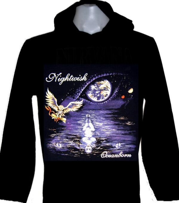 Nightwish long-sleeved t-shirt w/hoodie Oceanborn size S