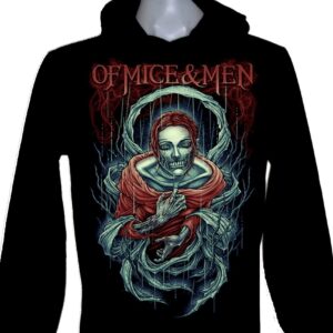 Of Mice & Men long-sleeved t-shirt w/hoodie size M