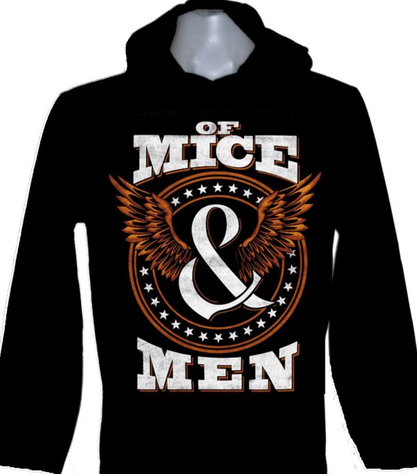 Of Mice & Men long-sleeved t-shirt w/hoodie size M