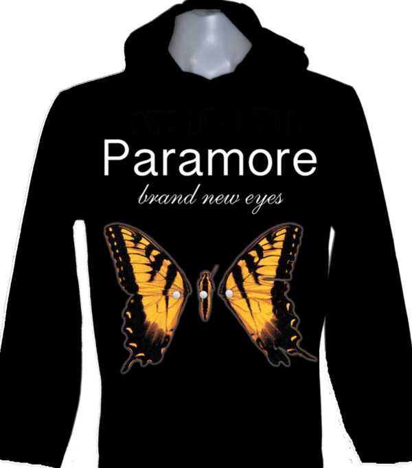 Paramore long-sleeved t-shirt w/hoodie Brand New Eyes size S