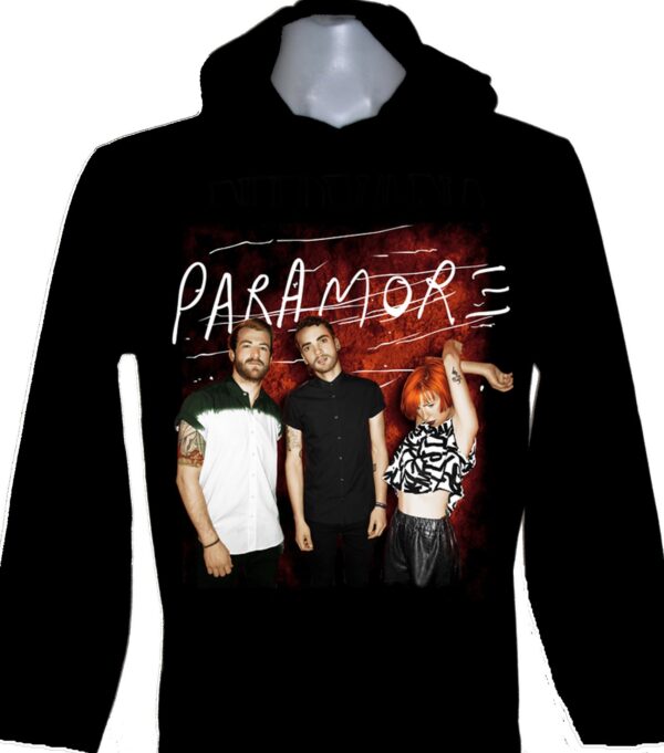 Paramore long-sleeved t-shirt w/hoodie size M