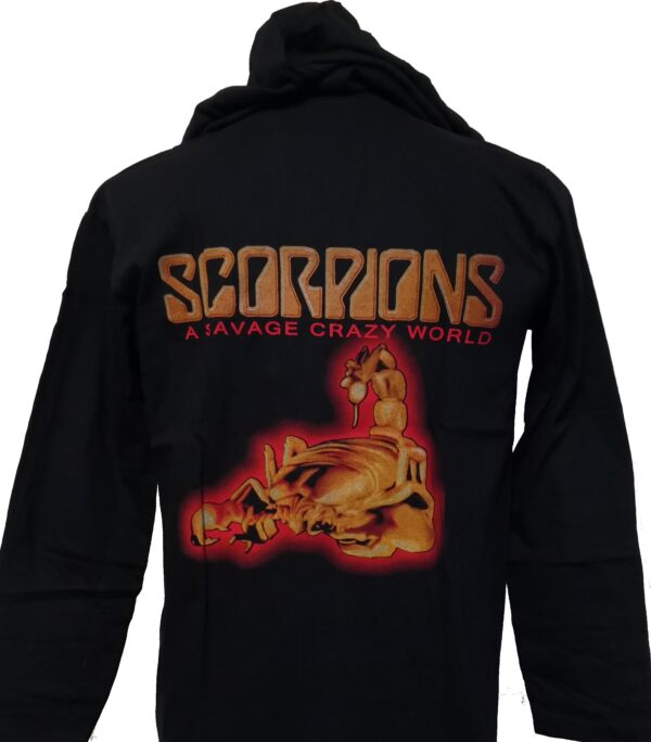 Scorpions long-sleeved t-shirt w/hoodie Unbreakable size M - Image 2