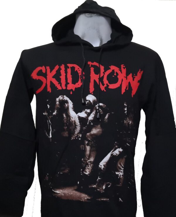Skid Row long-sleeved t-shirt w/hoodie size XL