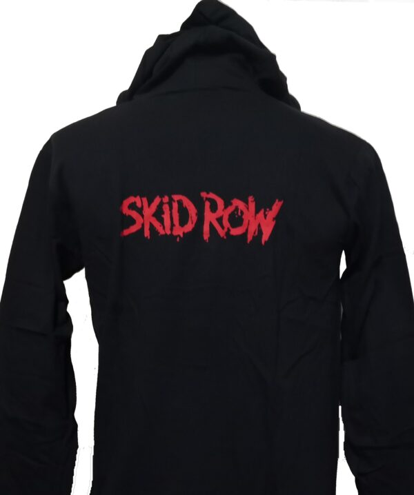 Skid Row long-sleeved t-shirt w/hoodie size XL - Image 2