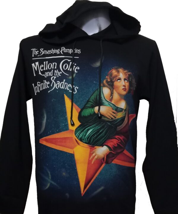 The Smashing Pumpkins long-sleeved t-shirt w/hoodie size XXL