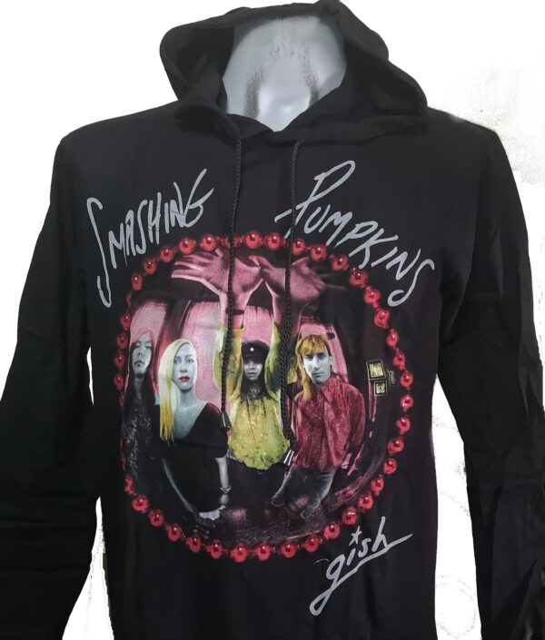 The Smashing Pumpkins long-sleeved t-shirt w/hoodie Gish size S