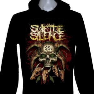 Suicide Silence long-sleeved t-shirt w/hoodie size M