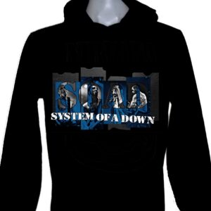 System Of A Down long-sleeved t-shirt w/hoodie size L