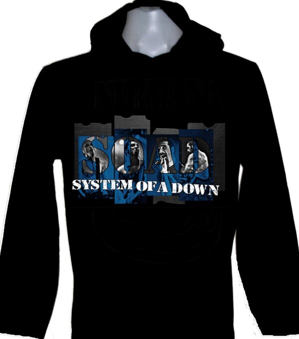 System Of A Down long-sleeved t-shirt w/hoodie size M