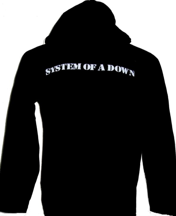 System Of A Down long-sleeved t-shirt w/hoodie size M - Image 2