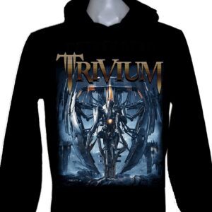 Trivium long-sleeved t-shirt w/hoodie size L