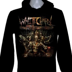 Whitechapel long-sleeved t-shirt w/hoodie A New Era of Corruption size S