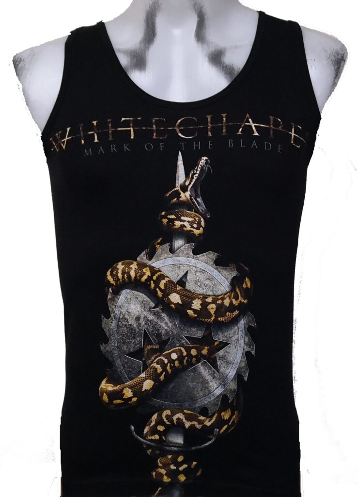 Whitechapel tank top Mark of the Blade size L