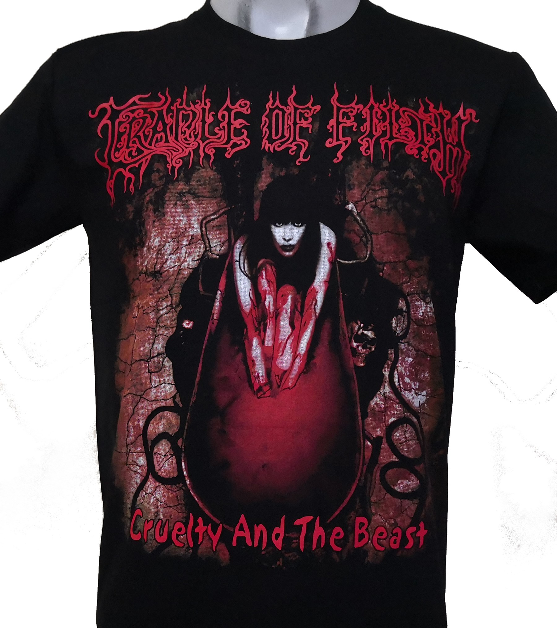 Cradle Of t-shirt Cruelty and the Beast size –
