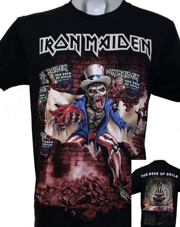 Iron Maiden t-shirt The Book of Souls size L
