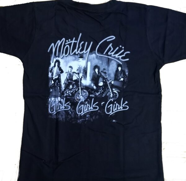 Motley Crue t-shirt size 6-8 years Girls Girls Girls - Image 2