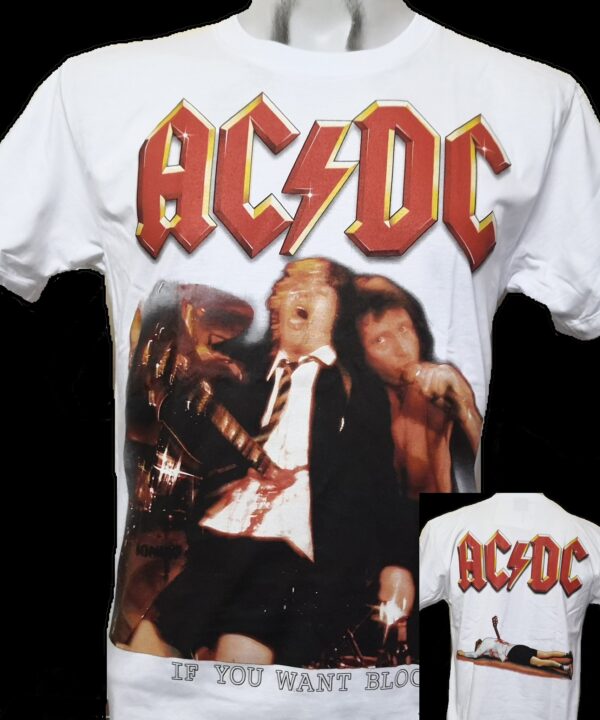 AC/DC t-shirt If You Want Blood size M