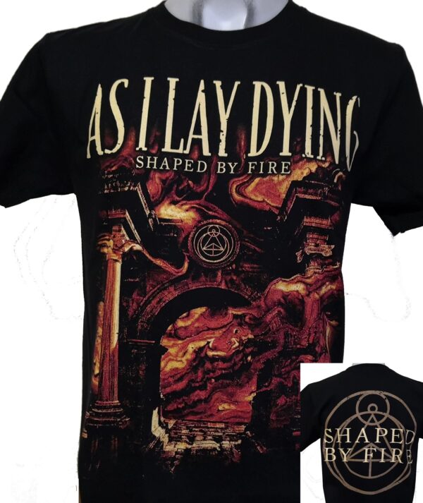As I Lay Dying t-shirt Shaped by Fire size XL