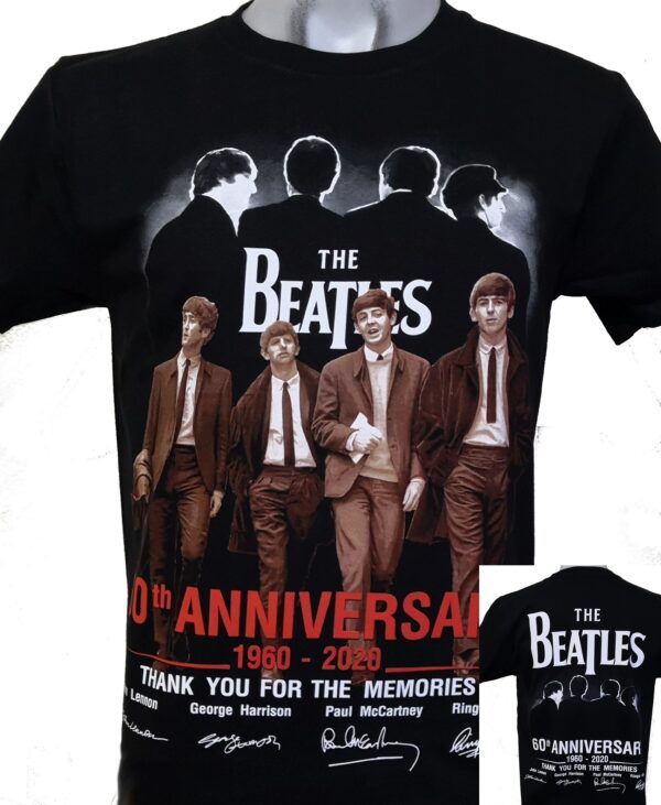 The Beatles t-shirt 60th Anniversary size S