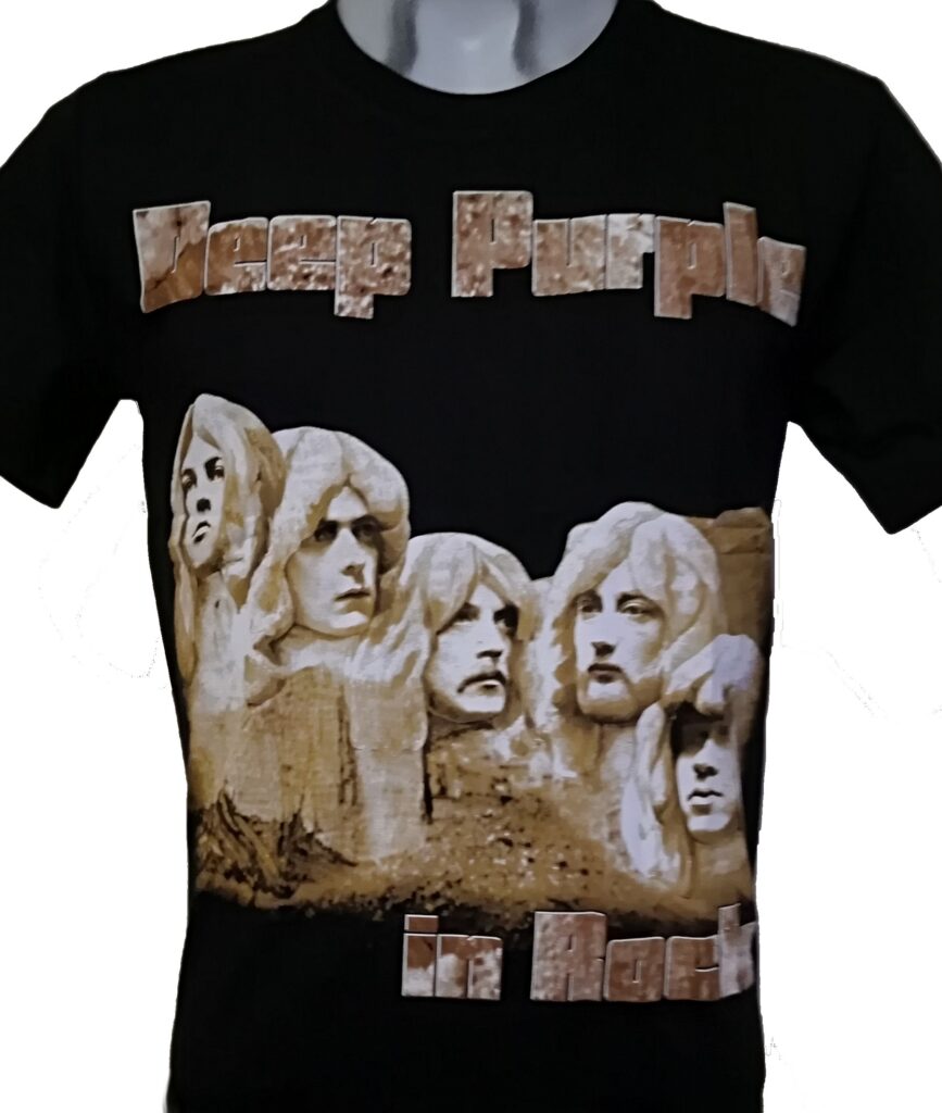 Deep Purple T Shirt In Rock Size L Roxxbkk 