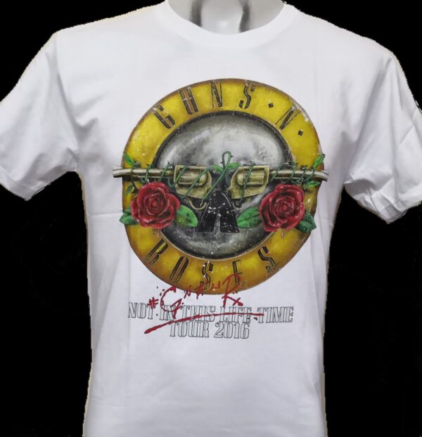 Guns `n` Roses t-shirt Not in This Life Time size S - Image 2