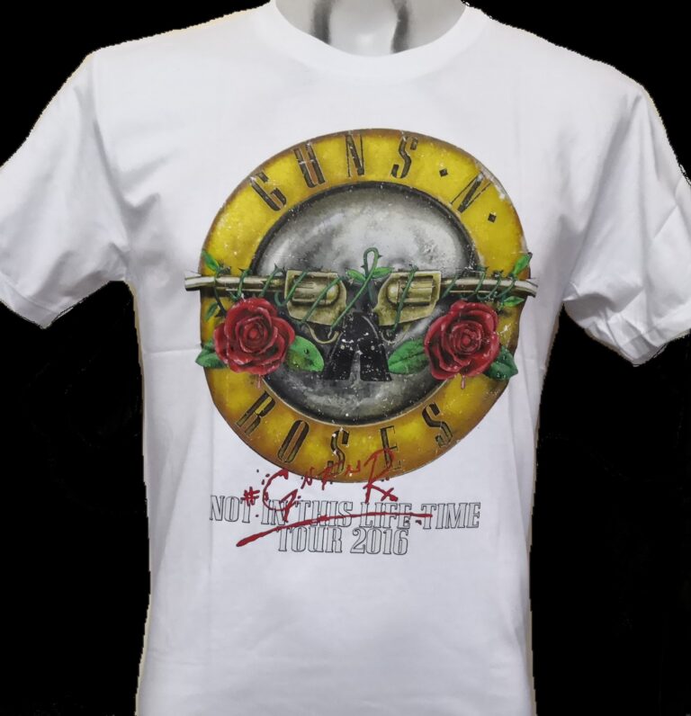 Guns `n` Roses t-shirt Not in This Life Time size S - Image 2