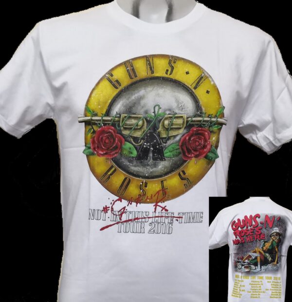 Guns `n` Roses t-shirt Not in This Life Time size S