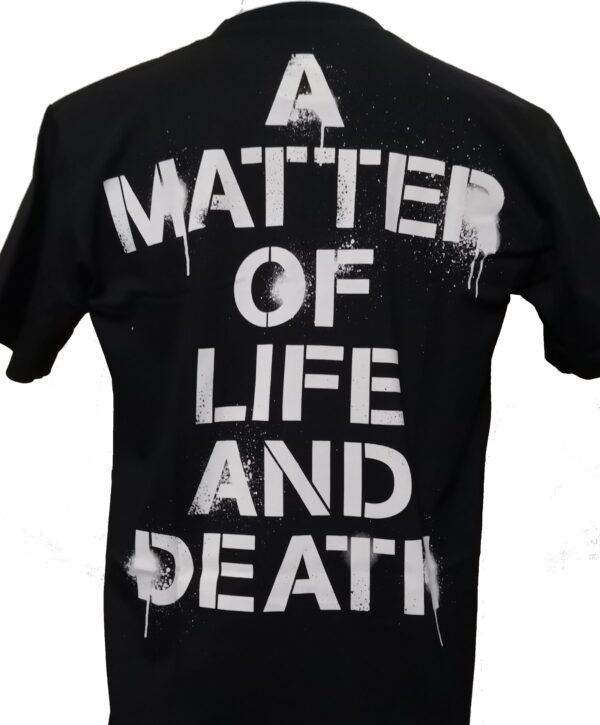 Iron Maiden t-shirt A Matter of Life and Death size M - Image 3