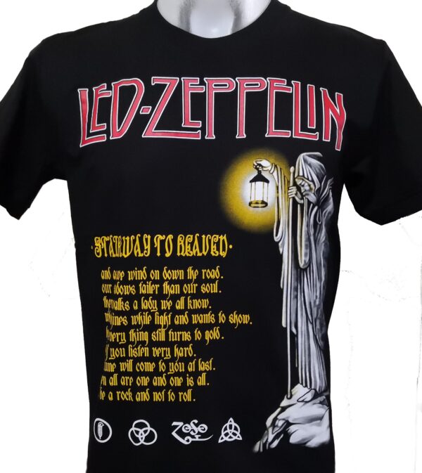 Led Zeppelin t-shirt Stairway to Heaven size M - Image 2