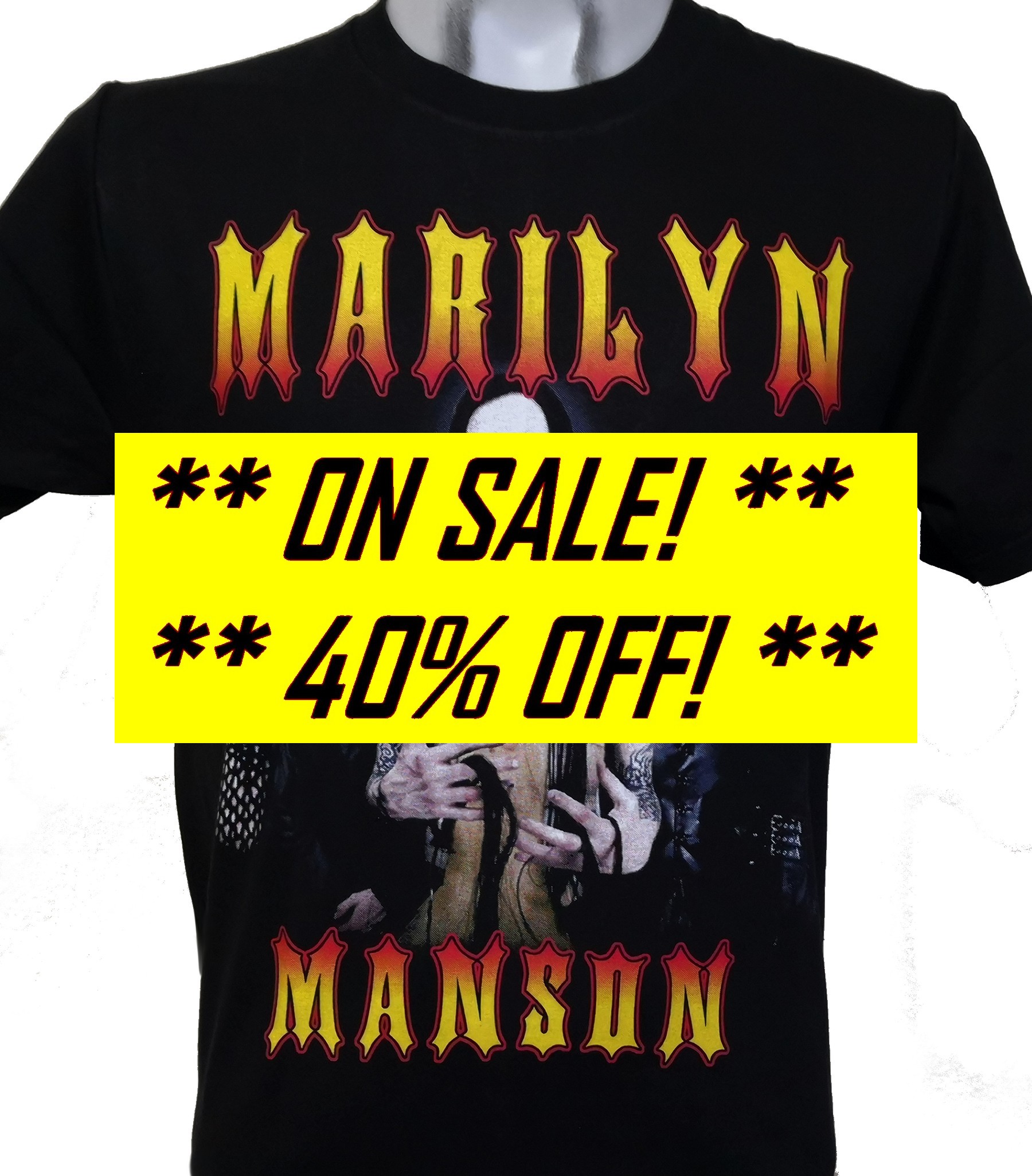 Marilyn Manson T Shirt Size M