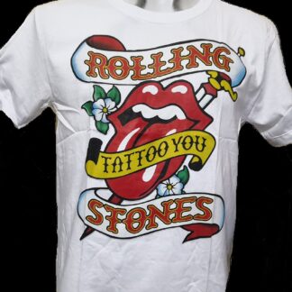The Rolling Stones Tattoo Flash Official Merchandise T-Shirt M/L/XL NEU