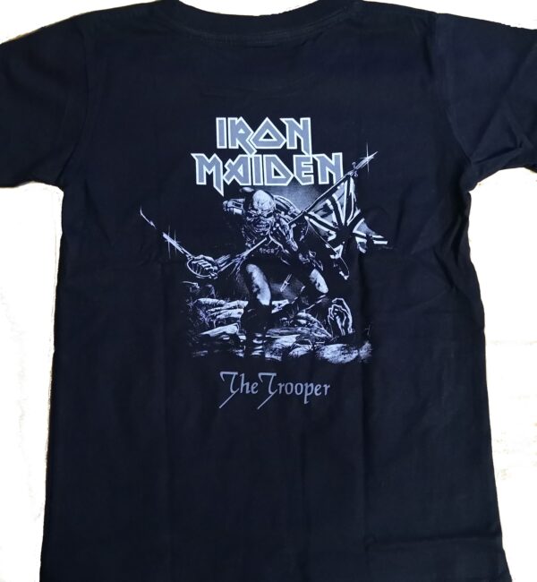 Iron Maiden t-shirt size 10-12 years The Trooper - Image 2
