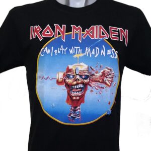 Iron Maiden t-shirt Can I Play with Madness size L