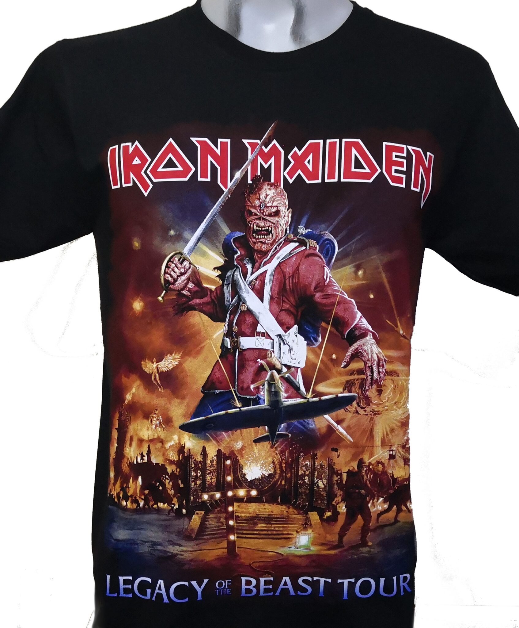 iron maiden t shirt hm