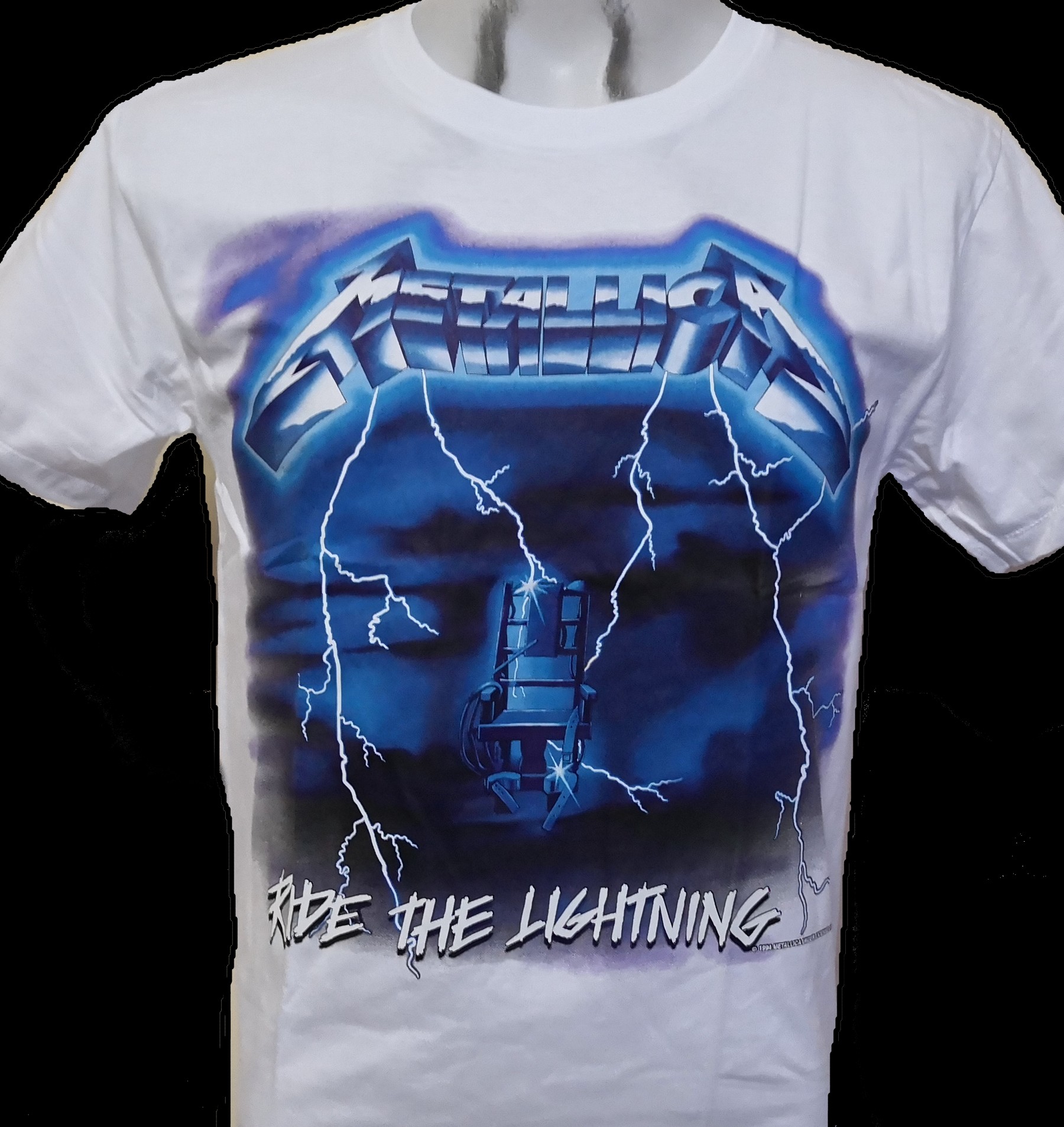 Buy > blue metallica t shirt > in stock