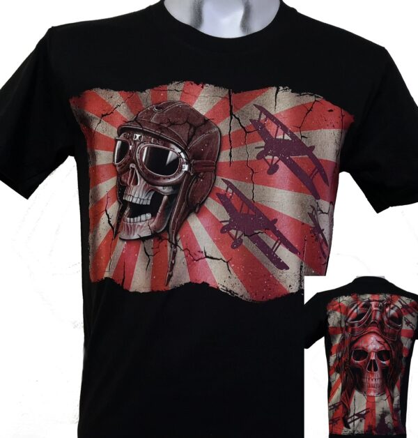 T-shirt Skull size XXL (Glow in the Dark)