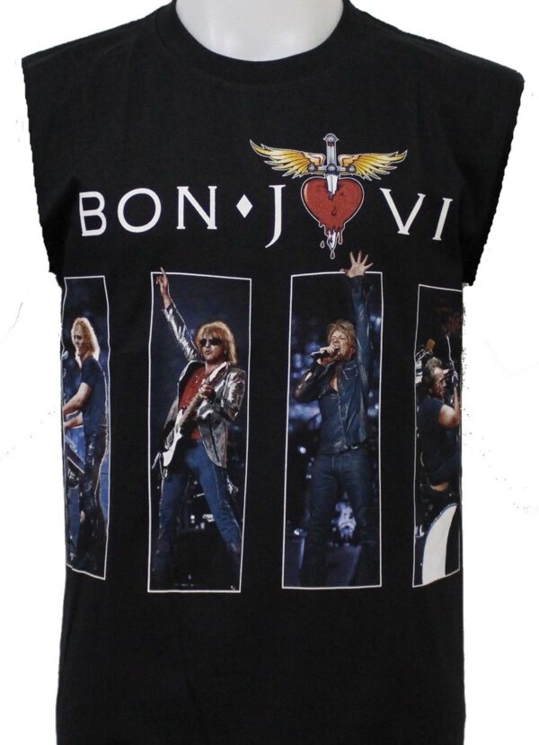 Bon Jovi sleeveless t-shirt size XL