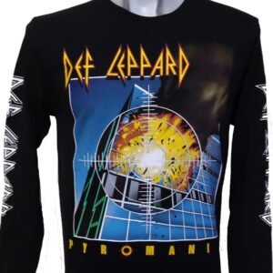 Def Leppard long-sleeved t-shirt Pyromania size XL