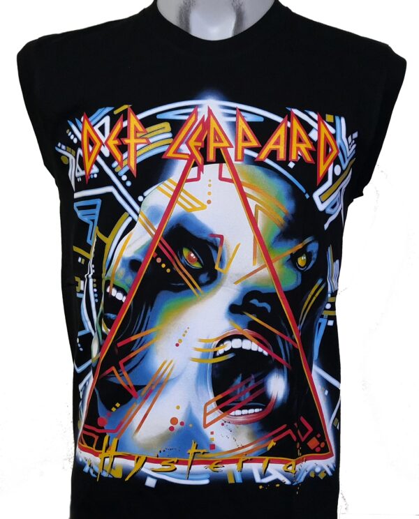 Def Leppard sleeveless t-shirt Hysteria size L