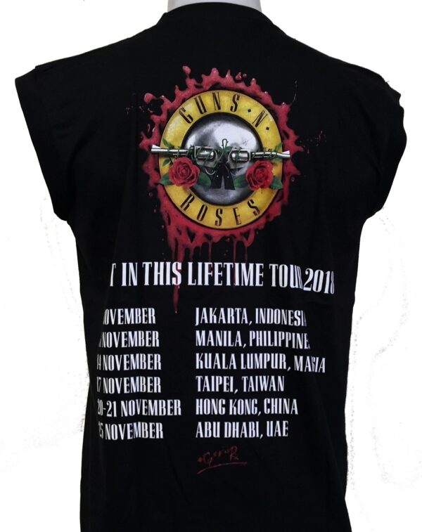 Guns `n` Roses sleeveless t-shirt Manila size M - Image 2