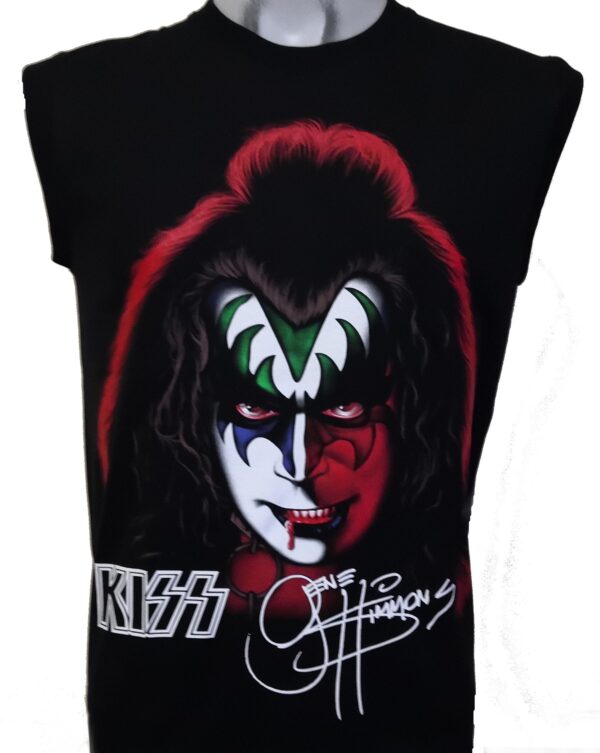 Kiss sleeveless t-shirt Gene Simmons size M