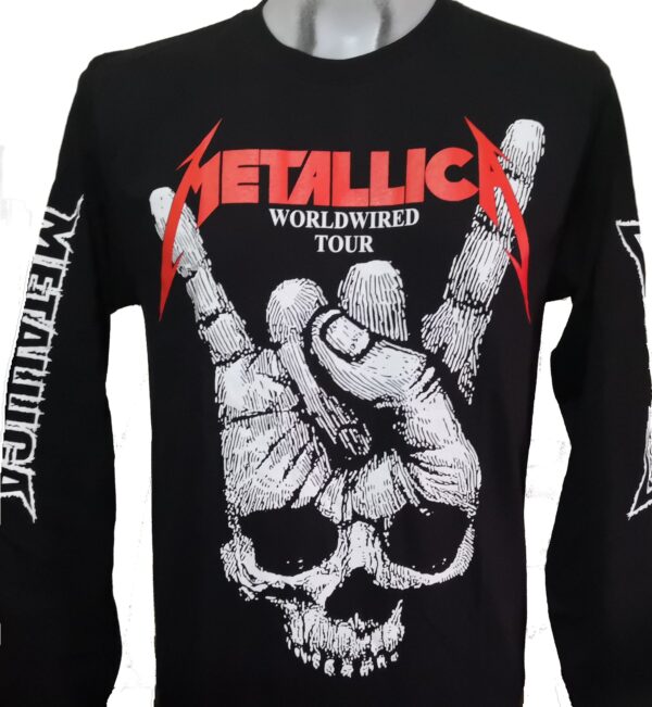 Metallica long-sleeved t-shirt WoldWired Tour size XXL