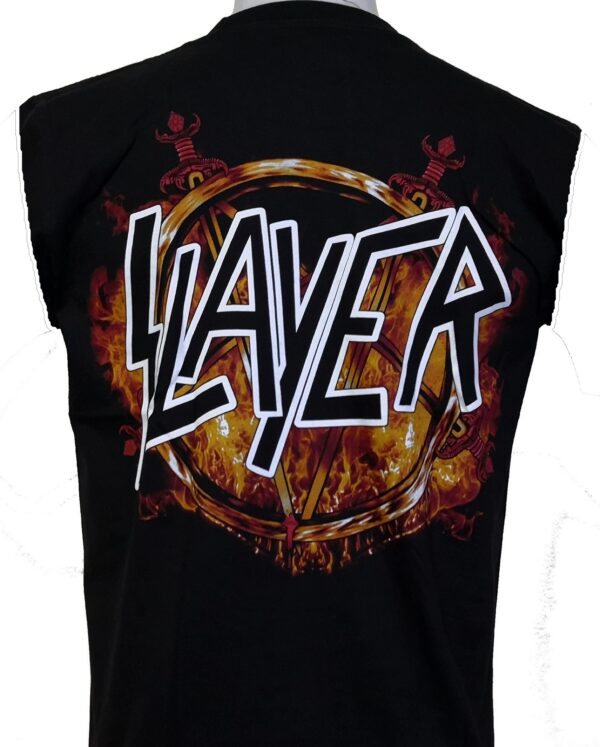 Slayer sleeveless t-shirt size L - Image 2