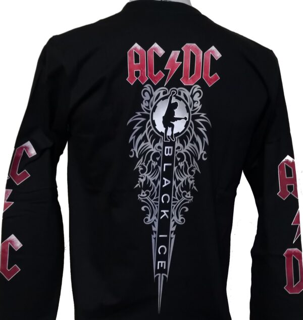 AC/DC long-sleeved t-shirt Black Ice size M - Image 3